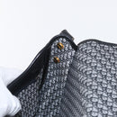 Christian Dior Chain Shoulder Bag Leather Black Gold Auth ka658-19