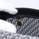 Christian Dior Chain Shoulder Bag Leather Black Gold Auth ka658-20