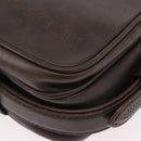 LOUIS VUITTON Cuir Bequia Trotteur MM Bag Leather Brown M95320 LV Auth ka6581V-16