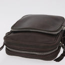 LOUIS VUITTON Cuir Bequia Trotteur MM Bag Leather Brown M95320 LV Auth ka6581V-8