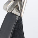 GUCCI GG Canvas Shoulder Bag Black Silver 001 3812 2123 Auth ka6584-17