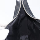 GUCCI GG Canvas Shoulder Bag Black Silver 001 3812 2123 Auth ka6584-21