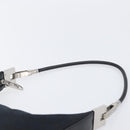 GUCCI GG Canvas Shoulder Bag Black Silver 001 3812 2123 Auth ka6584-8