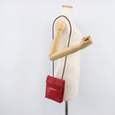 Balenciaga Explorer Shoulder Bag Leather Red 532298 Auth ka6586A-23