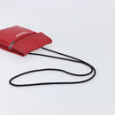 Balenciaga Explorer Shoulder Bag Leather Red 532298 Auth ka6586A-7