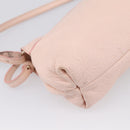 Chloe Lily Shoulder Bag Leather 2way Pink Gold Auth ka6587-18