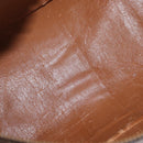 GUCCI GG Supreme Web Sherry Line Hand Bag PVC Beige Gold Auth ka659-18