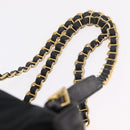 PRADA Backpack Nylon Black Gold Auth ka6591-15