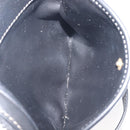 CELINE Shoulder Bag Leather Black Gold Auth ka6592-22