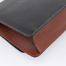 LOEWE Barcelona Hand Bag Leather 2way Black Auth ka6598V-19