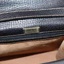 LOEWE Barcelona Hand Bag Leather 2way Black Auth ka6598V-21