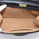 LOEWE Barcelona Hand Bag Leather 2way Black Auth ka6598V-10