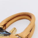 LOUIS VUITTON Monogram Multicolor Alma PM Hand Bag Black M40444 LV Auth ka6600V-8