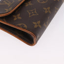 LOUIS VUITTON Monogram Pochette Florentine Waist bag M51855 LV Auth ka6601-15