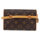 LOUIS VUITTON Monogram Pochette Florentine Waist bag M51855 LV Auth ka6601-2
