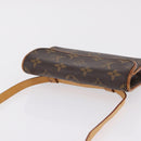 LOUIS VUITTON Monogram Pochette Florentine Waist bag M51855 LV Auth ka6601-6