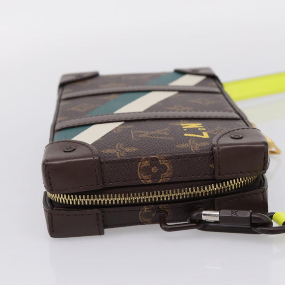 LOUIS VUITTON Monogram Soft Trunk Wallet Shoulder Bag M81246 LV Auth ka6604M