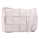 Bottega Veneta MAXI INTRECCIATO cassette Shoulder Bag Pink Silver Auth ka6605V-1
