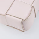 Bottega Veneta MAXI INTRECCIATO cassette Shoulder Bag Pink Silver Auth ka6605V-14