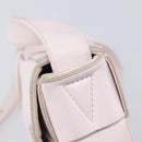 Bottega Veneta MAXI INTRECCIATO cassette Shoulder Bag Pink Silver Auth ka6605V-16