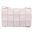 Bottega Veneta MAXI INTRECCIATO cassette Shoulder Bag Pink Silver Auth ka6605V-2