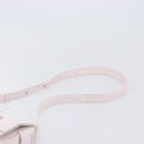 Bottega Veneta MAXI INTRECCIATO cassette Shoulder Bag Pink Silver Auth ka6605V-8