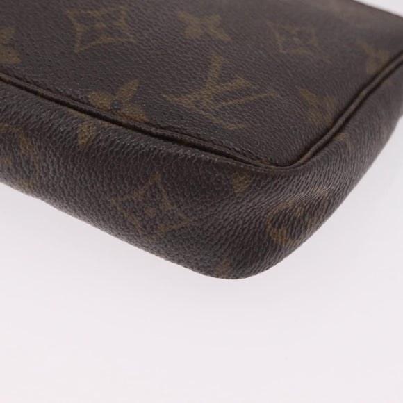 LOUIS VUITTON Monogram Pochette Accessoires Pouch M51980 LV Auth ka6608
