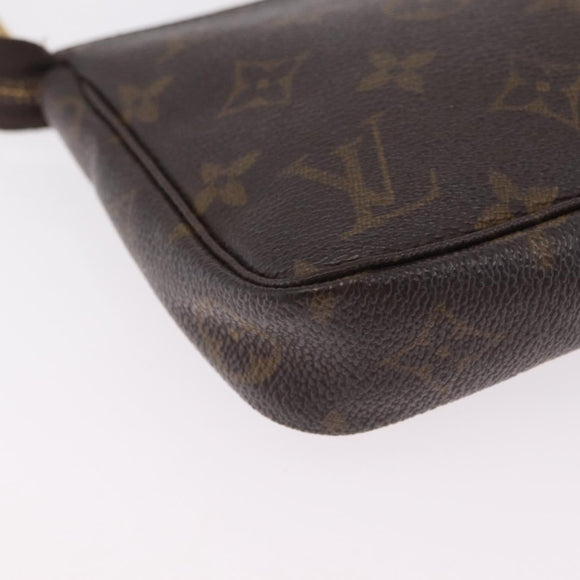 LOUIS VUITTON Monogram Pochette Accessoires Pouch M51980 LV Auth ka6608