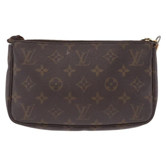 LOUIS VUITTON Monogram Pochette Accessoires Pouch M51980 LV Auth ka6608
