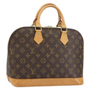 LOUIS VUITTON Monogram Alma Hand Bag M51130 LV Auth ka661-1