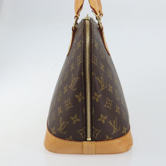 LOUIS VUITTON Monogram Alma Hand Bag M51130 LV Auth ka661