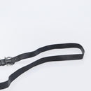 Salvatore Ferragamo Gancini Shoulder Bag Canvas Black Silver Auth ka6611-8