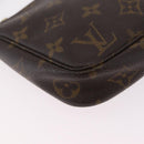 LOUIS VUITTON Monogram Pochette Accessoires Pouch M51980 LV Auth ka6612-21