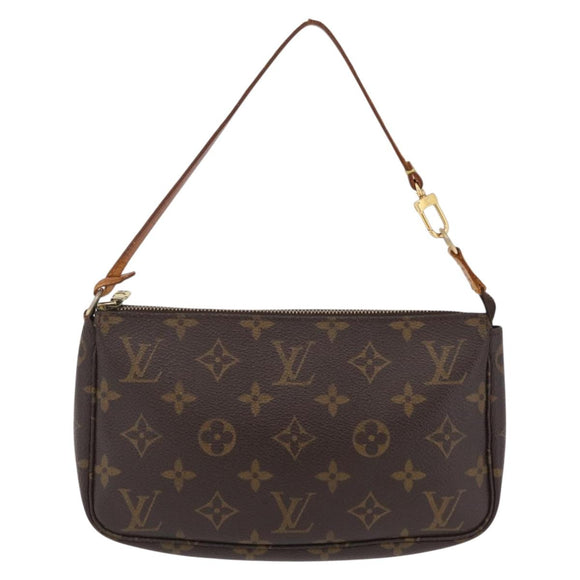 LOUIS VUITTON Monogram Pochette Accessoires Pouch M51980 LV Auth ka6612
