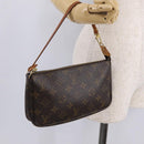 LOUIS VUITTON Monogram Pochette Accessoires Pouch M51980 LV Auth ka6612-27