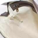 GUCCI GG Supreme Web Sherry Line Shoulder Bag PVC Beige Gold 547926 Auth ka6613V-20
