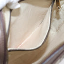GUCCI GG Supreme Web Sherry Line Shoulder Bag PVC Beige Gold 547926 Auth ka6613V-23