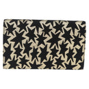 Saint Laurent Wallet On Chain Shoulder Bag Satin Black Gold Auth ka6614V-2