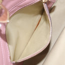 Valentino Rock Studs Hand Bag Leather 2way Pink Gold Auth ka6616A-25