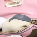 Valentino Rock Studs Hand Bag Leather 2way Pink Gold Auth ka6616A-12