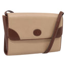 GUCCI Hand Bag Leather Beige Gold Auth ka6621-1