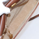 GUCCI Hand Bag Leather Beige Gold Auth ka6621-11