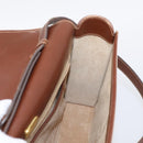 GUCCI Hand Bag Leather Beige Gold Auth ka6621-18