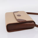 GUCCI Hand Bag Leather Beige Gold Auth ka6621-4