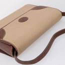 GUCCI Hand Bag Leather Beige Gold Auth ka6621-6