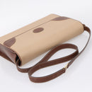GUCCI Hand Bag Leather Beige Gold Auth ka6621-7