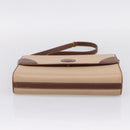 GUCCI Hand Bag Leather Beige Gold Auth ka6621-5