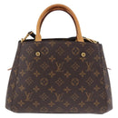 LOUIS VUITTON Monogram Montaigne BB Hand Bag 2way M41055 LV Auth ka6622V-13