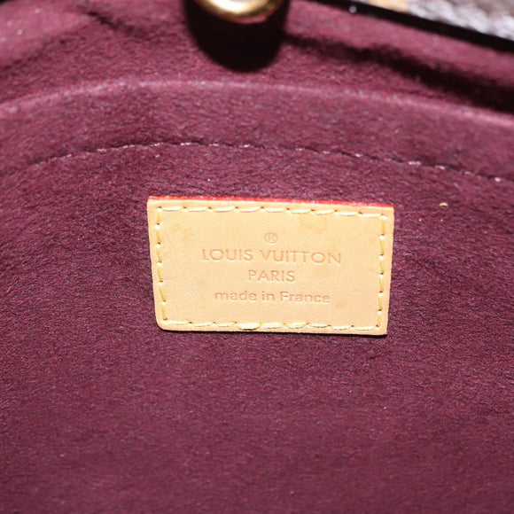 LOUIS VUITTON Monogram Montaigne BB Hand Bag 2way M41055 LV Auth ka6622V