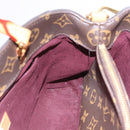 LOUIS VUITTON Monogram Montaigne BB Hand Bag 2way M41055 LV Auth ka6622V-25